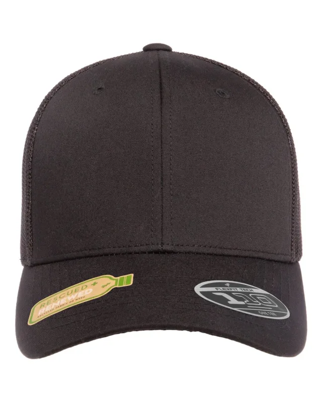 110R 110® Recycled Mesh Cap · Black · front · Garment reference