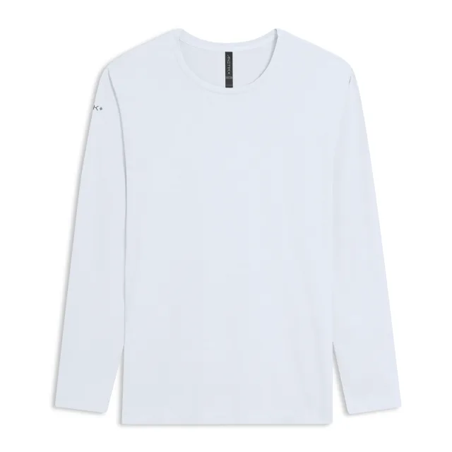MENS - LOW PRO TECH L/S · WHITE HEATHERED · Supplier photo