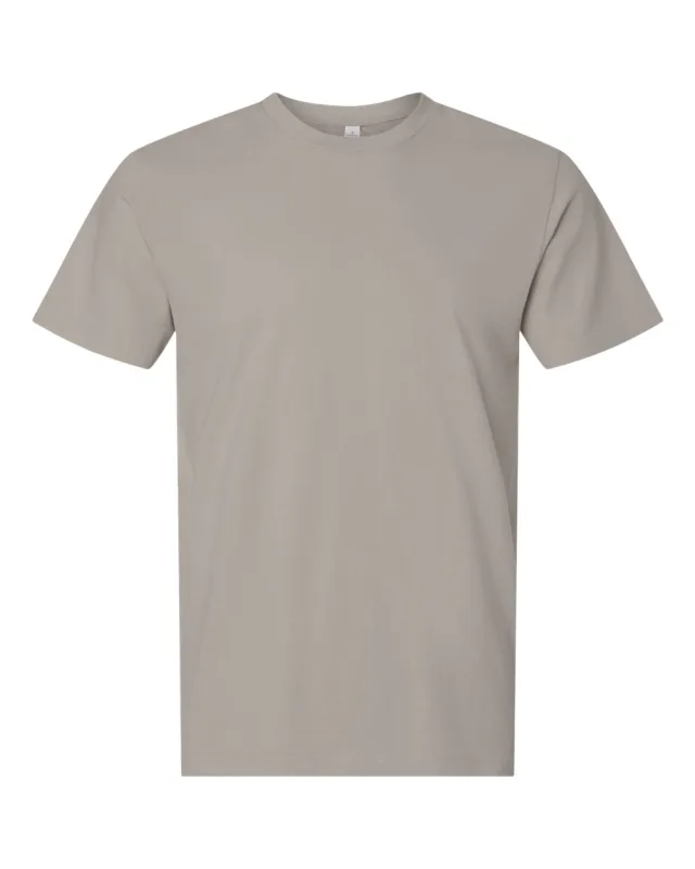 PRM180PT Unisex Premium T-Shirt · Pigment Cement · front · Garment reference