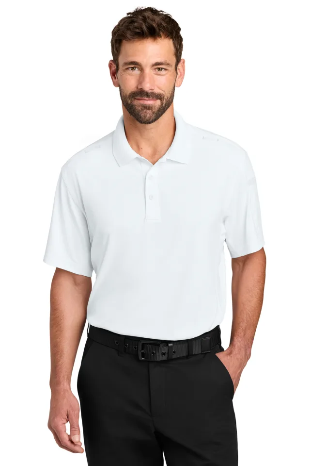 CornerStone® Workwear Pro Tactical Polo · White · front · Garment reference