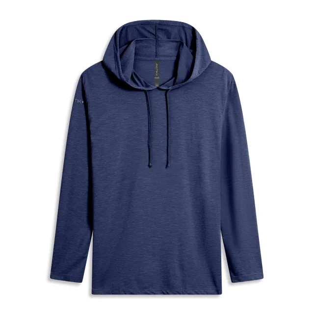 MENS - LOW PRO TECH HOODY · NAVY HEATHERED · Supplier photo