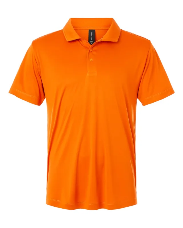 41800 Men's Pro-Lock Performance Polo · Neon Orange · front · Garment reference