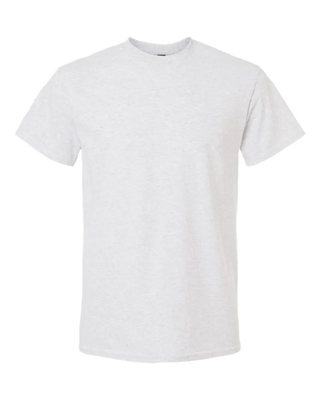 8000 Unisex DryBlend® T-Shirt · Ash · front · Garment reference