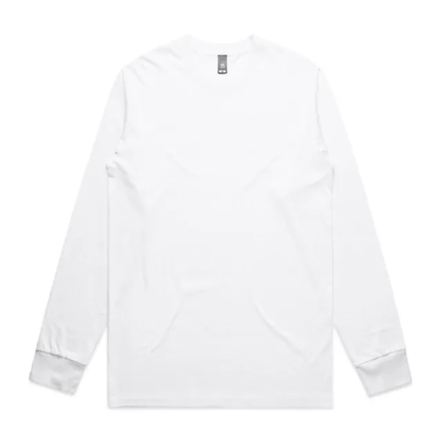 Staple L/S Tee | 5020 · WHITE · Supplier photo