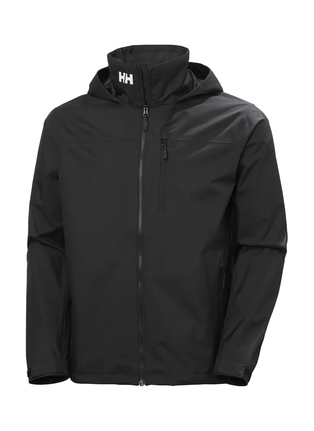 Helly Hansen Men's Crew Hooded Jacket 2.0 · Black · Supplier photo