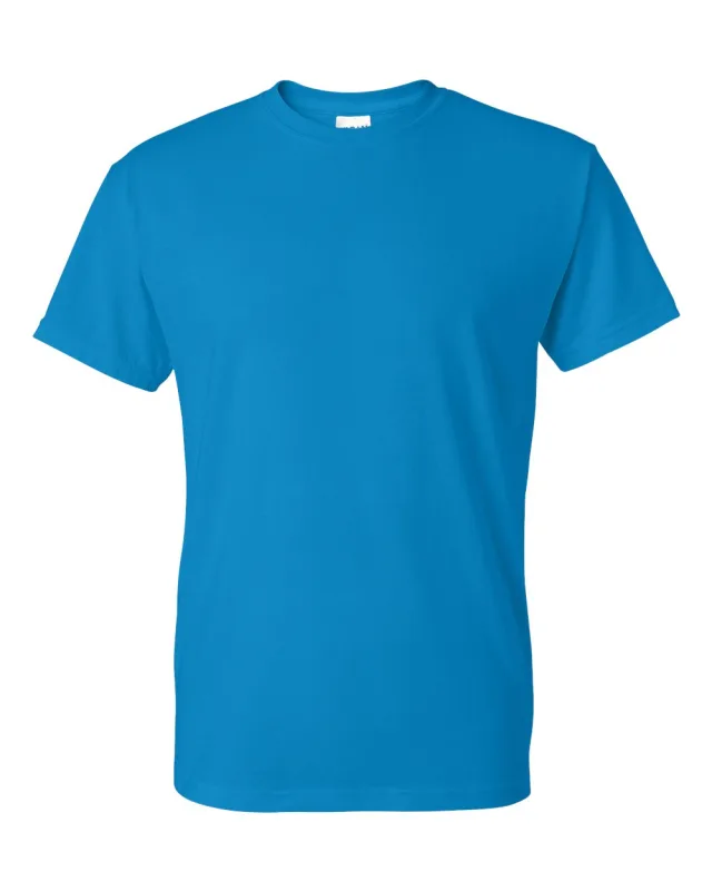 8000 Unisex DryBlend® T-Shirt · Sapphire · front · Garment reference