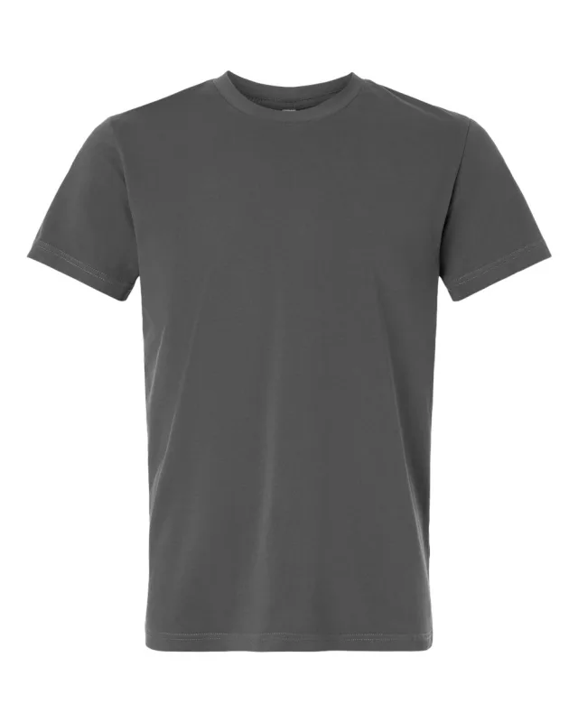 PRM180PT Unisex Premium T-Shirt · Pigment Black · front · Garment reference