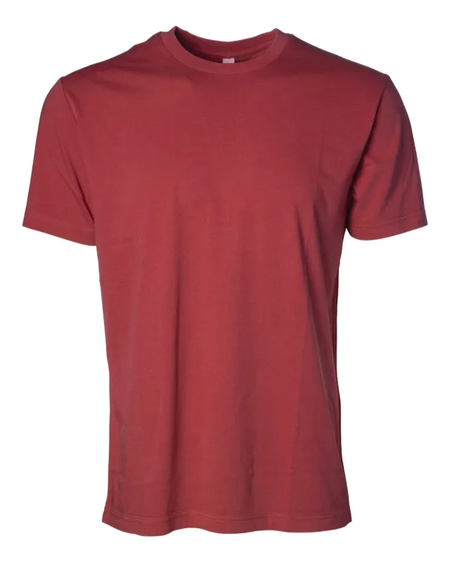 PRM180PT Unisex Premium T-Shirt · Pigment Red · front · Garment reference