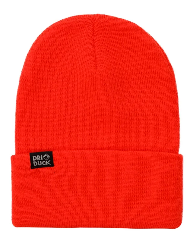 3523 Coleman Cuffed Beanie · Blaze Orange · front · Garment reference