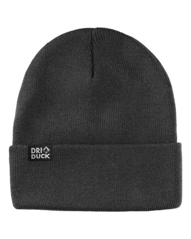 3523 Coleman Cuffed Beanie · Charcoal · front · Garment reference