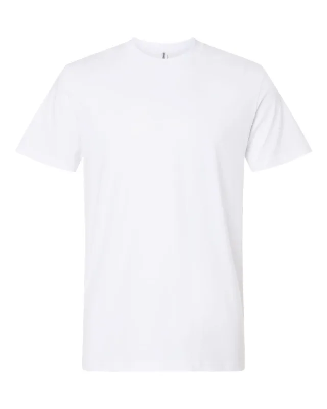 PRM180PT Unisex Premium T-Shirt · White · front · Garment reference