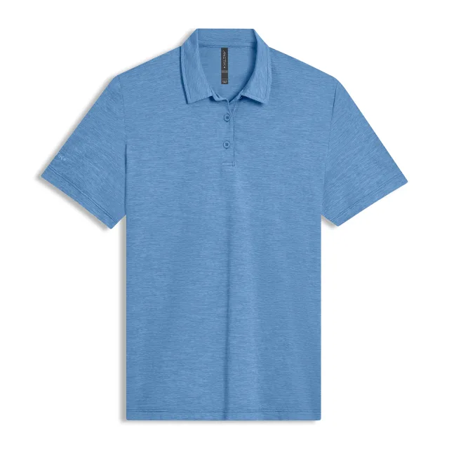 MENS - LOW PRO TECH POLO S/S · BAHAMA HEATHERED · Supplier photo