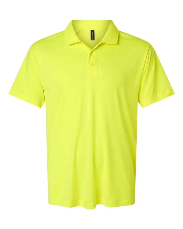 41800 Men's Pro-Lock Performance Polo · Neon Yellow · front · Garment reference