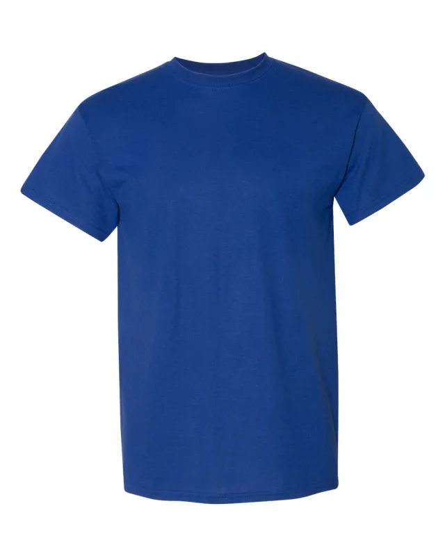 8000 Unisex DryBlend® T-Shirt · Deep Royal · front · Garment reference