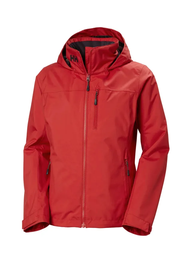 Helly Hansen Women's Crew Hooded Midlayer Jacket 2.0 · Red · Supplier photo