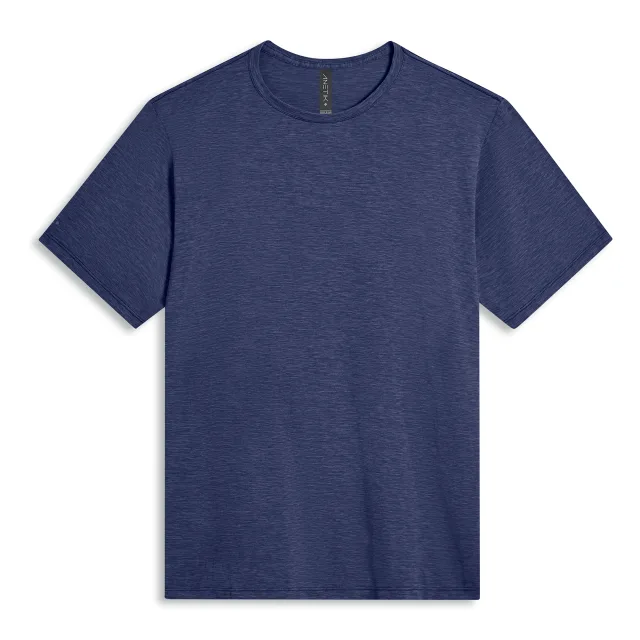 MENS - LOW PRO TECH S/S · NAVY HEATHERED · Supplier photo