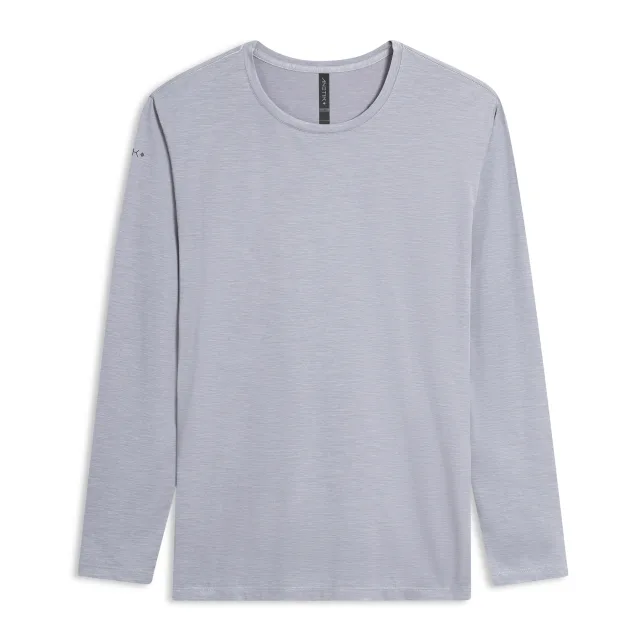 MENS - LOW PRO TECH L/S · ALLOY HEATHERED · Supplier photo