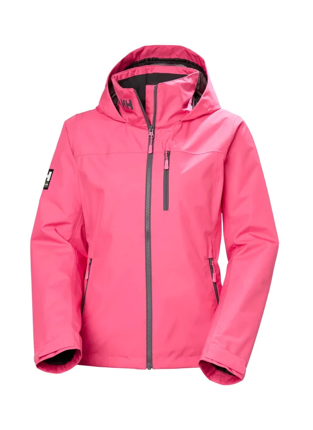 Helly Hansen Women's Crew Hooded Midlayer Jacket 2.0 · Hot Pink · Supplier photo