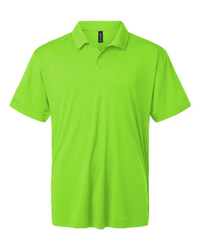 41800 Men's Pro-Lock Performance Polo · Lime · front · Garment reference