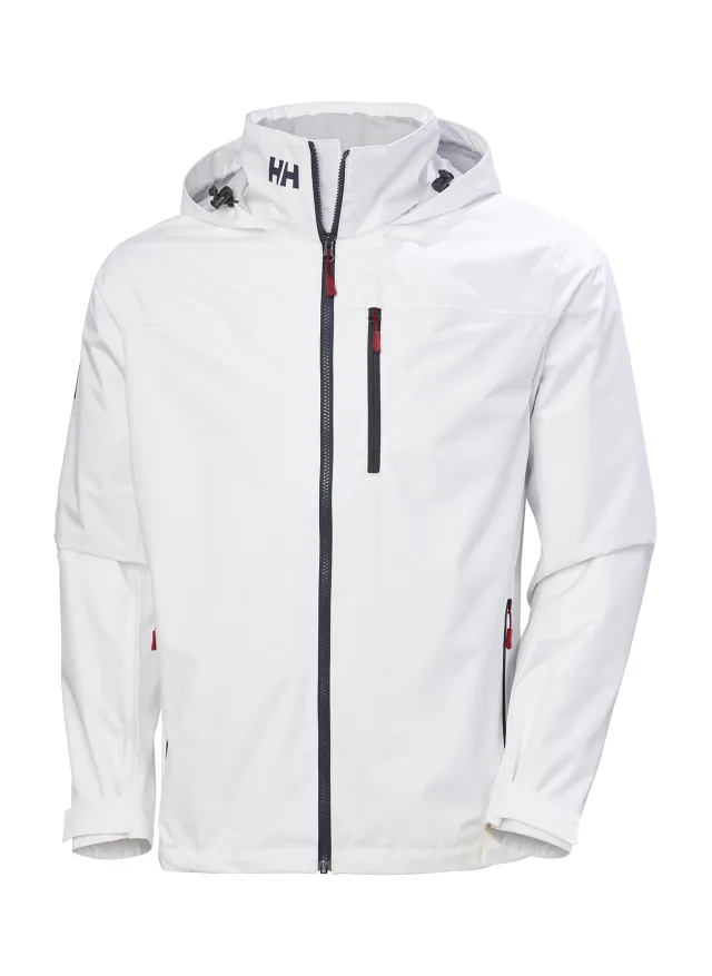 Helly Hansen Men's Crew Hooded Jacket 2.0 · White · Supplier photo