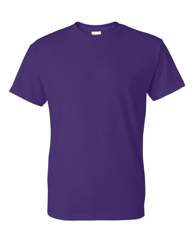 8000 Unisex DryBlend® T-Shirt · Purple · front · Garment reference