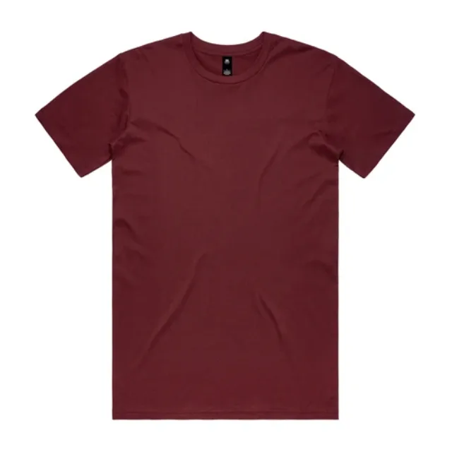 Staple Tee | 5001 · BURGUNDY · Supplier photo