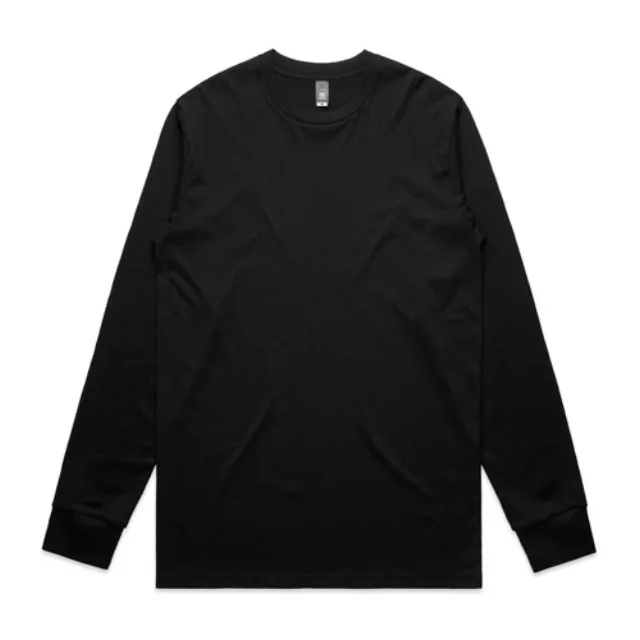 Staple L/S Tee | 5020 · BLACK · Supplier photo