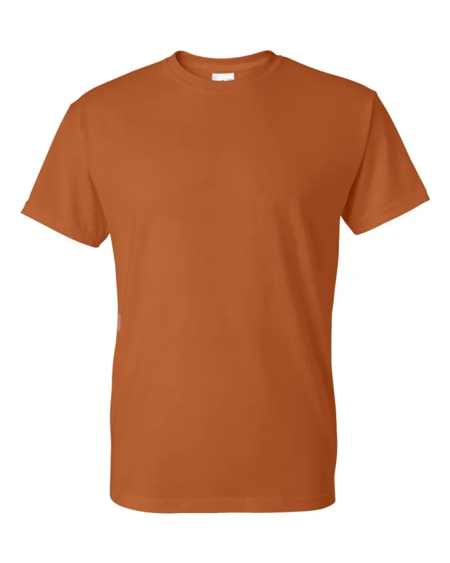 8000 Unisex DryBlend® T-Shirt · Texas Orange · front · Garment reference