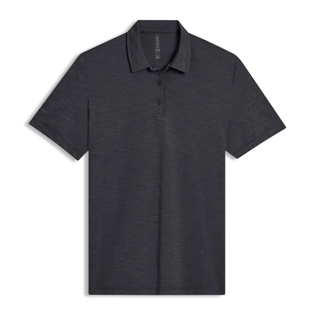MENS - LOW PRO TECH POLO S/S · CHARCOAL HEATHERED · Supplier photo