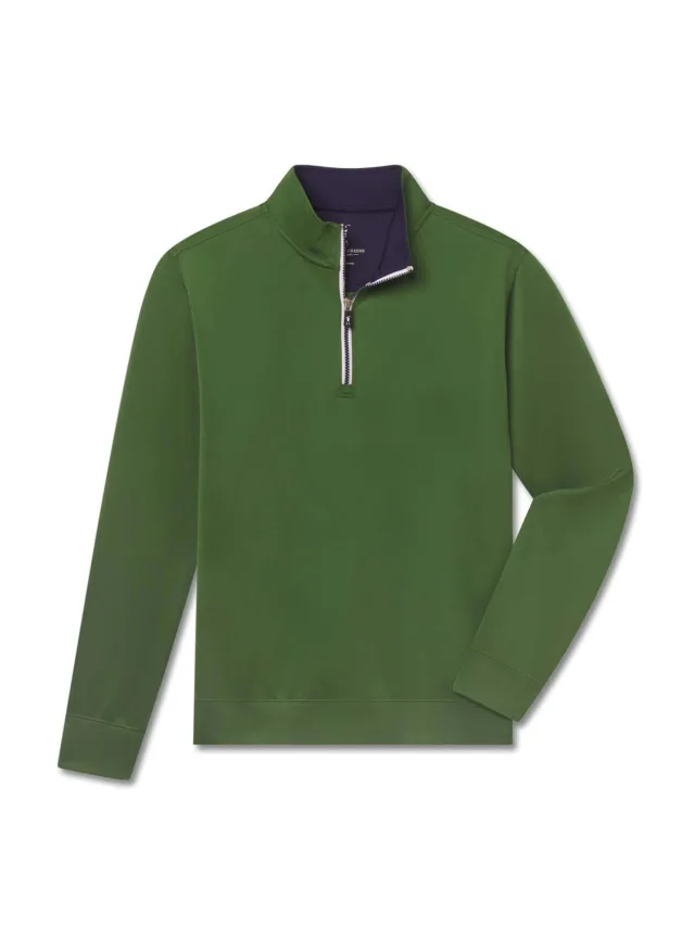 Fairway & Greene Men's Caves Quarter-Zip · Hosta · Supplier photo